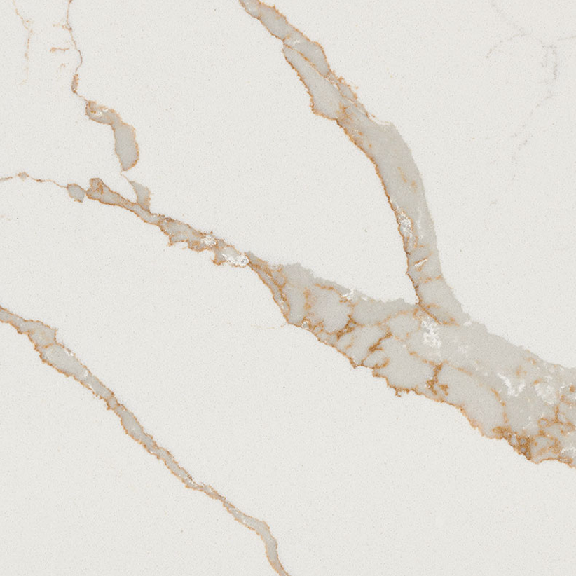 MSI Surfaces Calacatta Laza Oro Quartz Countertop