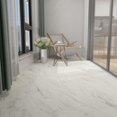 $3.69/sq. ft. ($88.56/Box)  Vinyl Tile "CALACATTA" with Attached Underlayment
