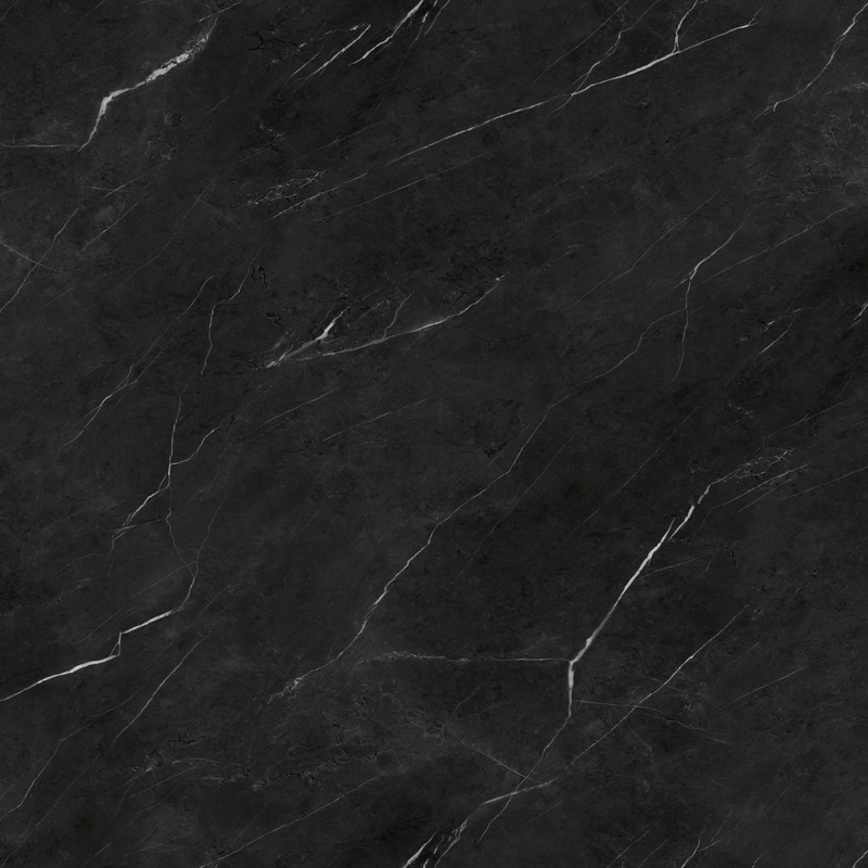 $3.69/sq. ft. ($88.56/Box)  Vinyl Tile "NERO MARQUINA" with Attached Underlayment