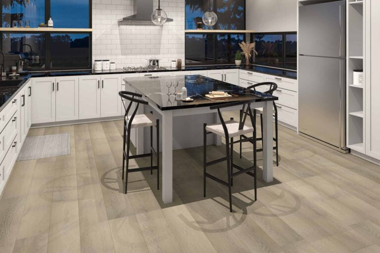 $3.39/sq. ft. ($76.41/Box) Thickness 7.0 mm Vinyl Plank - Curate  "PARIS" with Attached Underlayment
