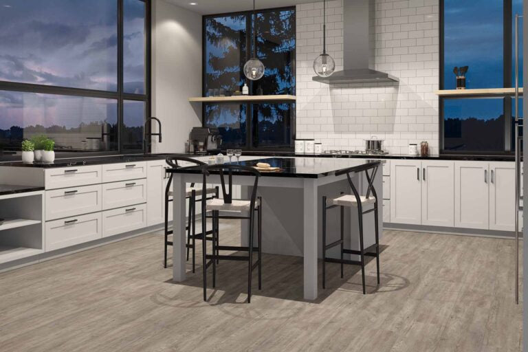 $3.39/sq. ft. ($76.41/Box) Thickness 7.0 mm Vinyl Plank - Curate  "SALVAGE" with Attached Underlayment