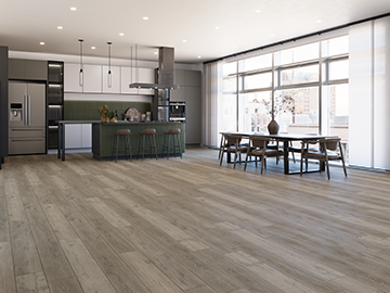 $4.39/sq. ft. ($77.74/Box)  Cushion Tech Vinyl Plank "HARBOUR TOWN" with Attached Underlayment