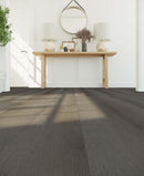 $2.79/sq. ft. ($51.86/Box) Thickness 6.5 mm Taiga Vinyl Plank - Difference  "NIGHTFALL" with Attached Underlayment