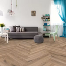 $3.59/sq. ft. ($47.85/Box) Herringbone "METZ" 8 mm Laminate Flooring