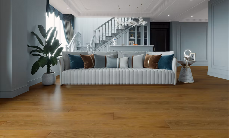 $5.99/sq. ft. ($143.34/Box) Grand Chateau "NATURAL" 3/4 x 7 1/2 Engineered Wood Flooring