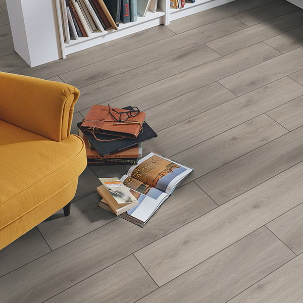 $3.39/sq. ft. ($58.30/Box) Water Resistant Authentic Ocean "ORION" 10 mm Laminate Flooring with Attached Underlayment