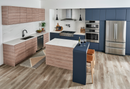 5mm Rigid Core LVT Vinyl Flooring Cyrus "Whitfield Gray" Click Lock Attached Pad