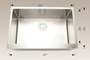 203320 Farmhouse/Apron Stainless Steel Kitchen Sink