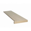 STAIR TREAD SOLID MAPLE ST201 42”*10 1/2”*7/8” Square Edge With the Return Open Left