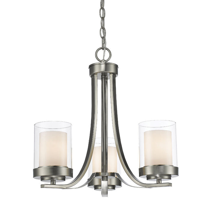 WILLOW Chandelier (brushed nickel)