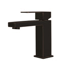 Matt Black 1 Hole Single-Handle Bathroom Faucet B23101312
