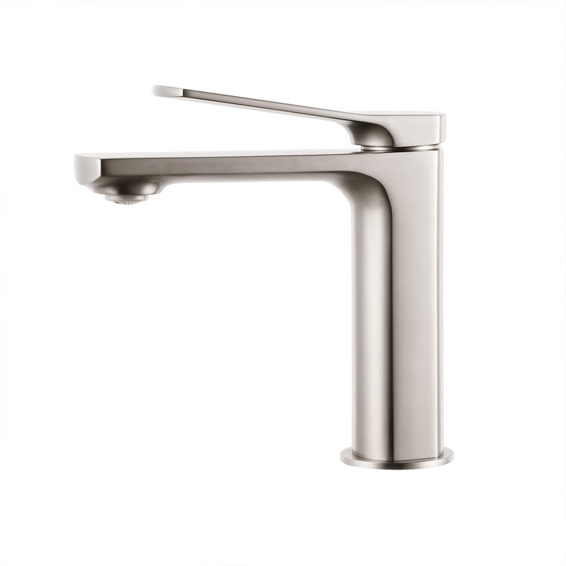 Brushed Nickel 1 Hole Single-Handle Bathroom Faucet B55101021