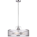 BECKETT Chandelier (brushed nickel)