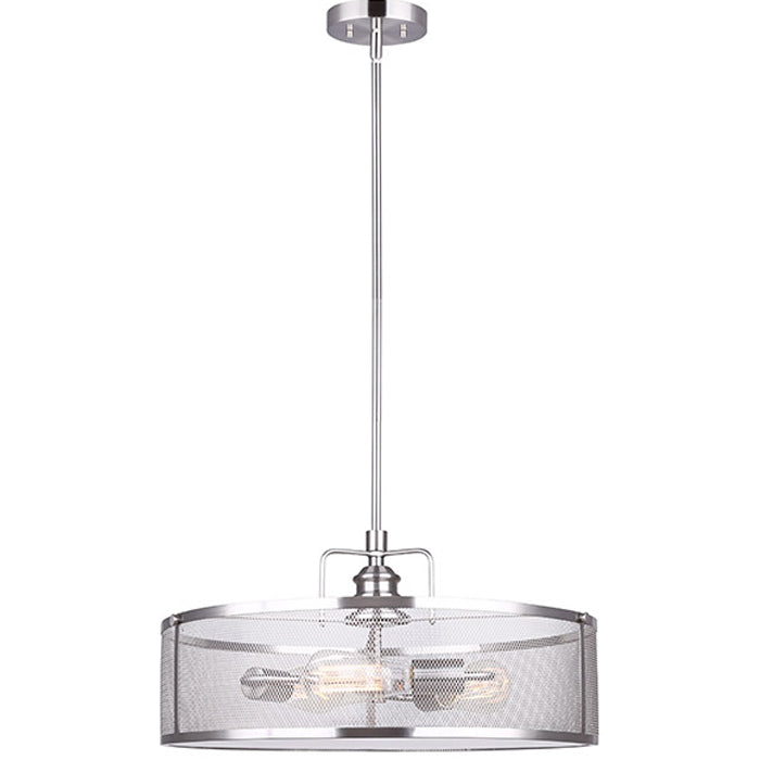 BECKETT Chandelier (brushed nickel)