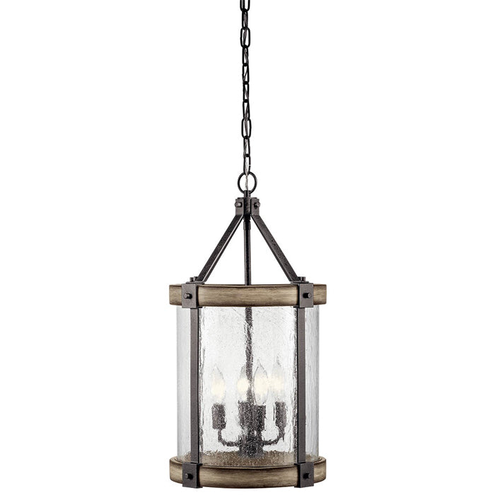 BARRINGTON 4 Light Pendant (Anvil Iron)