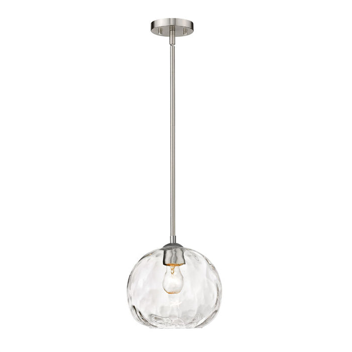 CHLOE 1 Lt. Pendant (Brushed Nickel)