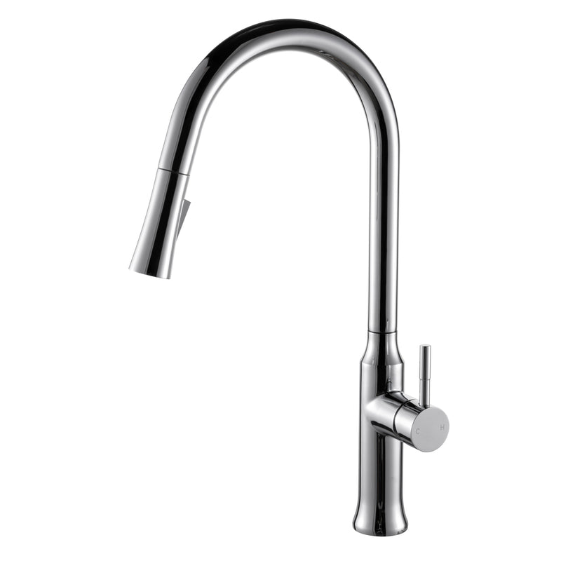 Chrome Single-Handle Kitchen Faucet K134M01012