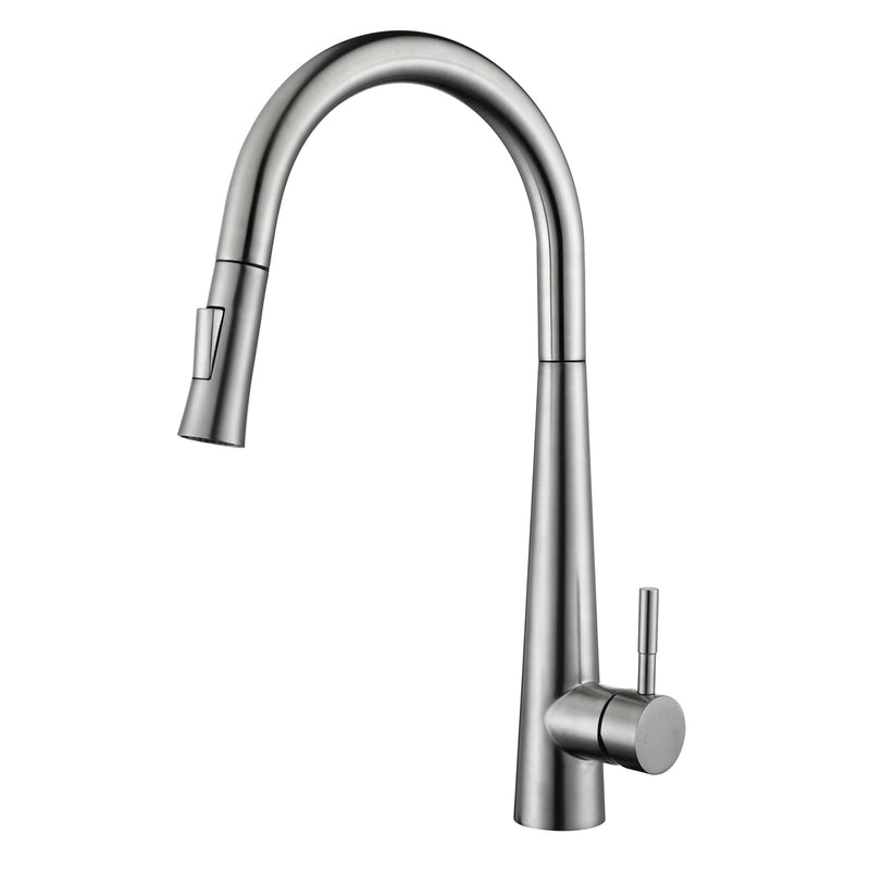 Brushed Nickel Single-Handle Kitchen Faucet K14901162