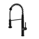 Matt Black Single-Handle Kitchen Faucet K54101311
