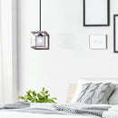 LEO Pendant (matte black with brushed nickel)