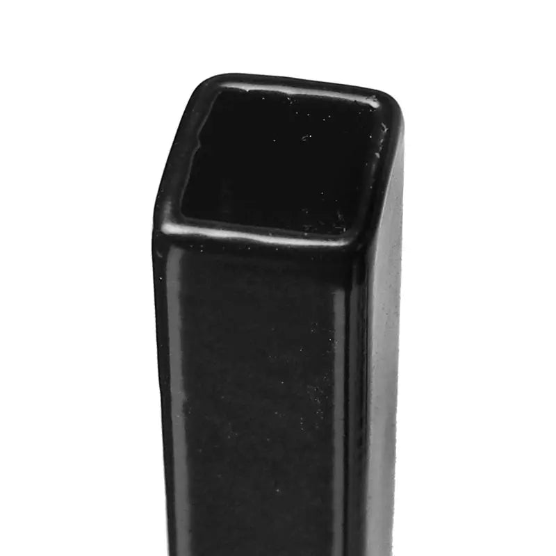STAIR BALUSTER  PT1051ASTB 1/2″SQ. MODERN TUBULAR SCROLL PICKET 5 3/4″ X 44″ – SATIN BLACK