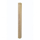 STAIR NEWEL POST PM101 1269 3 1/2” Red Oak