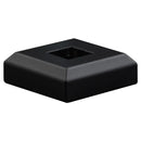 STAIR BALUSTER SHOE PS1239B 1/2″SQ. ALUMINUM SHOE 39mm W X 1/2″H – SATIN BLACK
