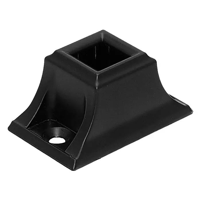 STAIR BALUSTER SHOE PSEZFB 1/2″SQ. EZF SHOE 2″L X 1 1/4″W X 1″H – SATIN BLACK
