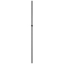 STAIR BALUSTER PTMBALL1B 9/16″ROUND SINGLE BALL MODERN TUBULAR METAL 1 3/16″ X 44″ – SATIN BLACK