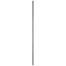 STAIR BALUSTER PTMRPLAINB 9/16″ROUND MODERN PLAIN TUBULAR METAL 44″ – SATIN BLACK