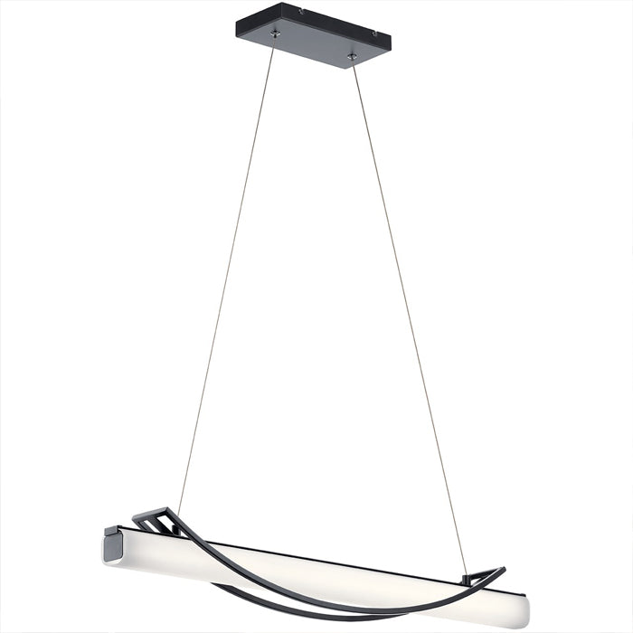 ROWAN LED 36" Linear Pendant (Matte Black)