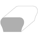 WH1158258HM RAISED HARD MAPLE HANDRAIL 2 21/32″ X 1 5/8″ X 12 FT.