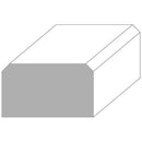 WH41343O MODERN OAK CHAMFERED CORNERS HANDRAIL 3″ X 1 3/4″ X 12 FT.