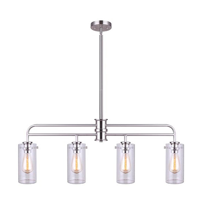 ALBANY Pendant 4 x 60W (brushed nickel)