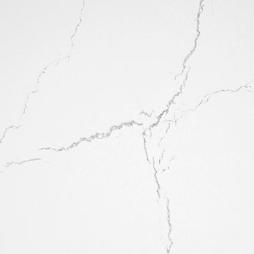 Lucent Quartz Countertop LQ4230 White Marquina - Main Image