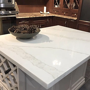 Lucent Quartz Countertop LQ5131 Calacatta1