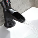 Oil Rubbed Bronze 1 Hole Single-Handle Bathroom Faucet 107-11AB